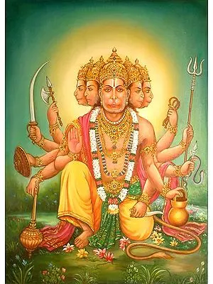 Five-Headed Hanuman