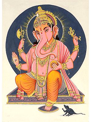 Four-Armed Blessing Ganesha