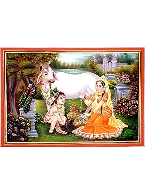 Fresh Milk for Krishna