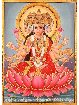 Goddess Gayatri