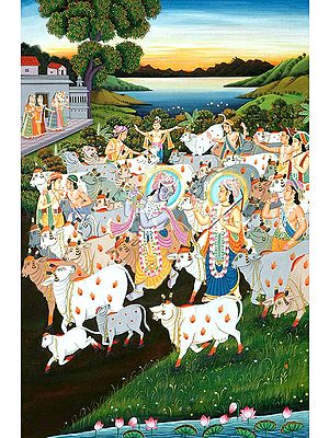 Krishna - The Lover of Cows