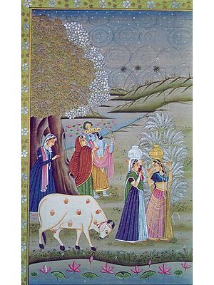 Krishna with Gopikas