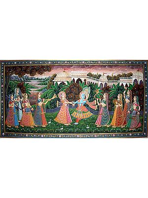 Krishna with Gopikas