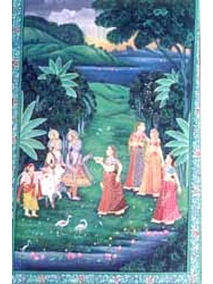 Krishna with Gopikas