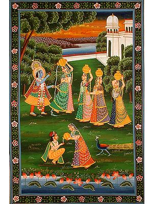 Krishna with Gopis