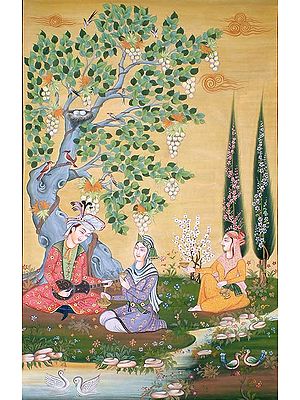 Lovers in a Persian Landscape