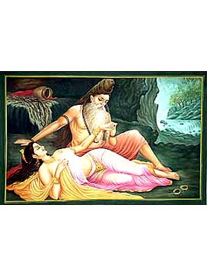 Maneka Seduces Vishwamitra