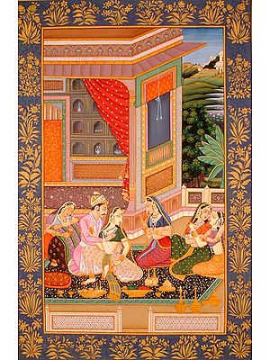 Mughal Love Scene
