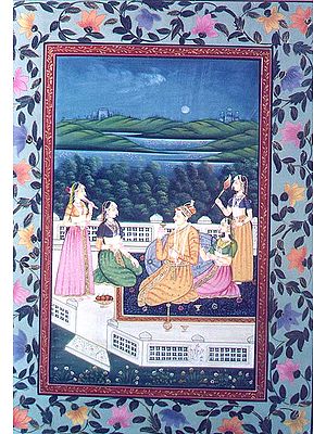 Mughal Love scene