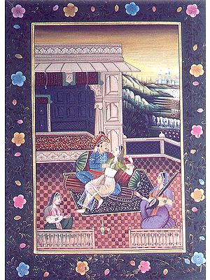 Mughal Love scene