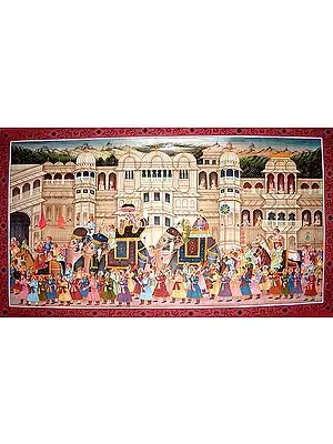 Mughal Procession