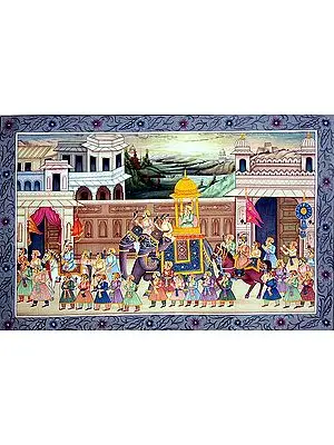 Mughal Procession