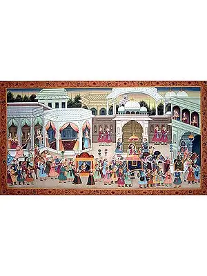 Mughal Procession