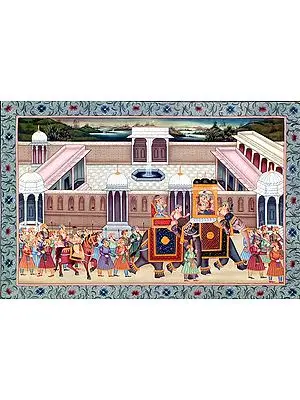 Mughal Procession