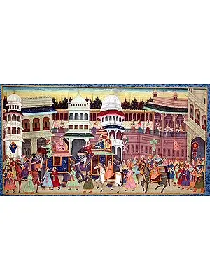 Mughal Procession