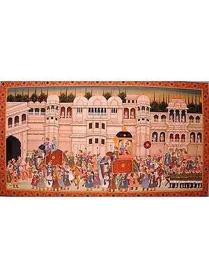 Mughal Procession