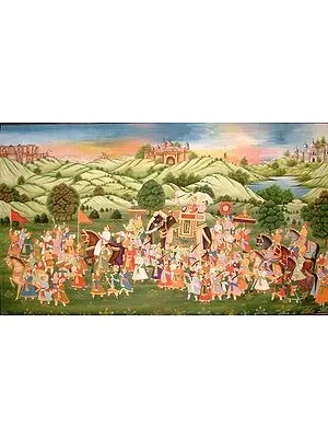Mughal Procession