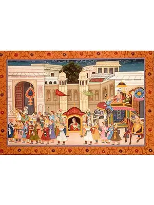 Mughal Procession
