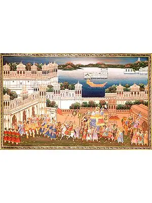 Mughal Procession