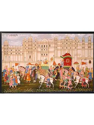 Mughal Procession