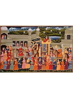 Mughal Procession