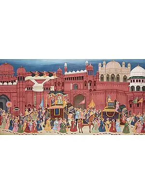 Mughal Procession
