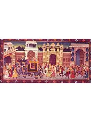 Mughal Procession