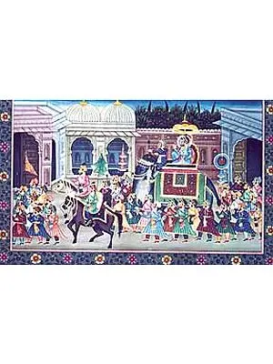 Mughal Procession