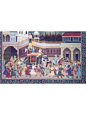 Mughal Procession