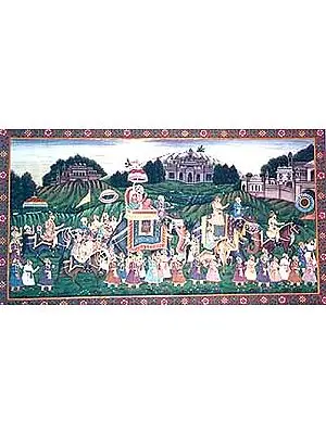 Mughal Procession