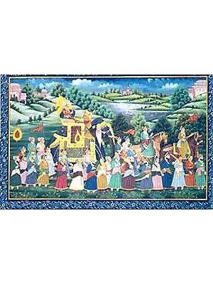 Mughal Procession
