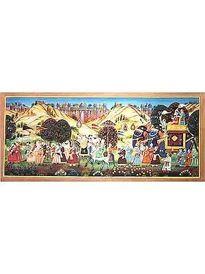 Mughal Procession