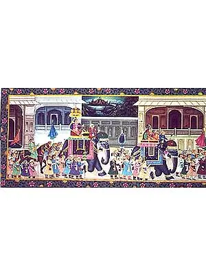 Mughal Procession