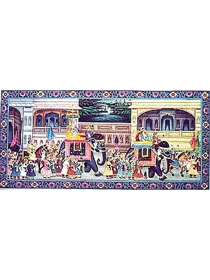 Mughal Procession
