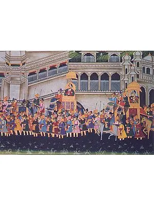 Mughal Procession