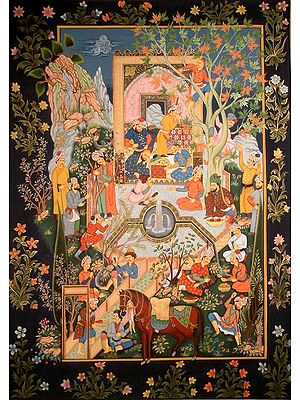 Persian Court Scene