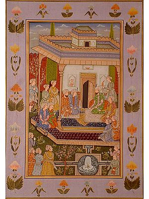 Persian Court Scene