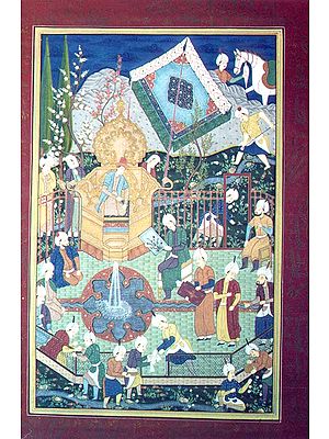 Persian Court Scene