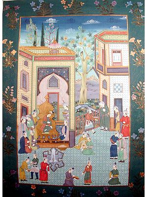 Persian Court Scene