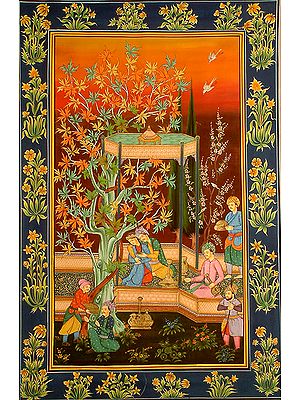 Persian Prince with Concubine