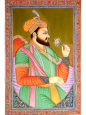 Portrait of Mughal Emperor Shah Jahan