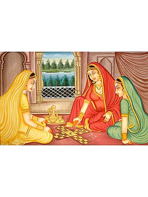 Princesses Enjoy Indoors