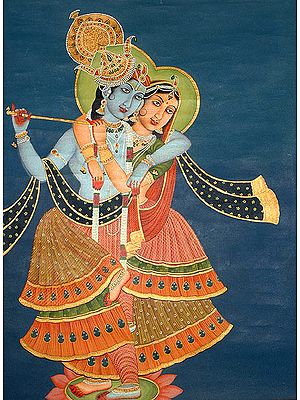 Radha Krishna (Two Bodies One Soul)