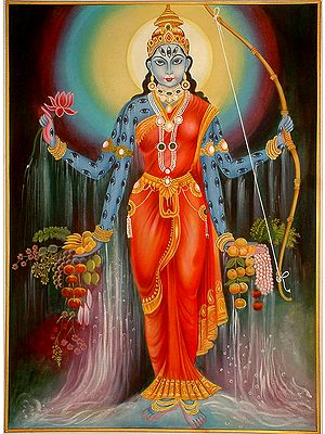 Shatakshi Devi - The Goddess with Innumerable Eyes (Shrimad Devi Bhagavatam, Book Seven, Chapter 28)