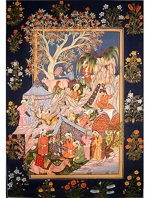 The Camp in a Persian Landscape