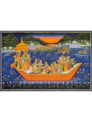 The Lord's Lila is the Boat to Cross Over the Ocean of Mundane Existence (Shrimad Bhagavata 1.6.35)