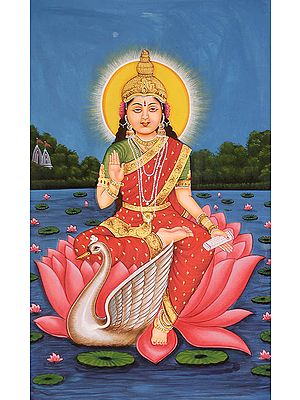 With the Blessings of Goddess Saraswati….