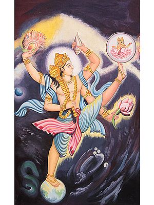 Trivikrama: Vishnu in His Incarnation as Vamana