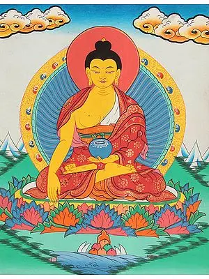 Shakyamuni Buddha in Bhumisparsha Mudra