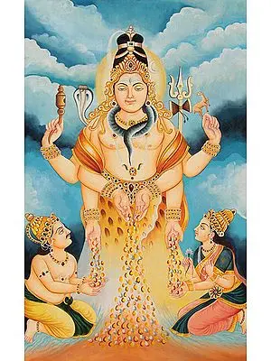 Shiva Bestows Riches